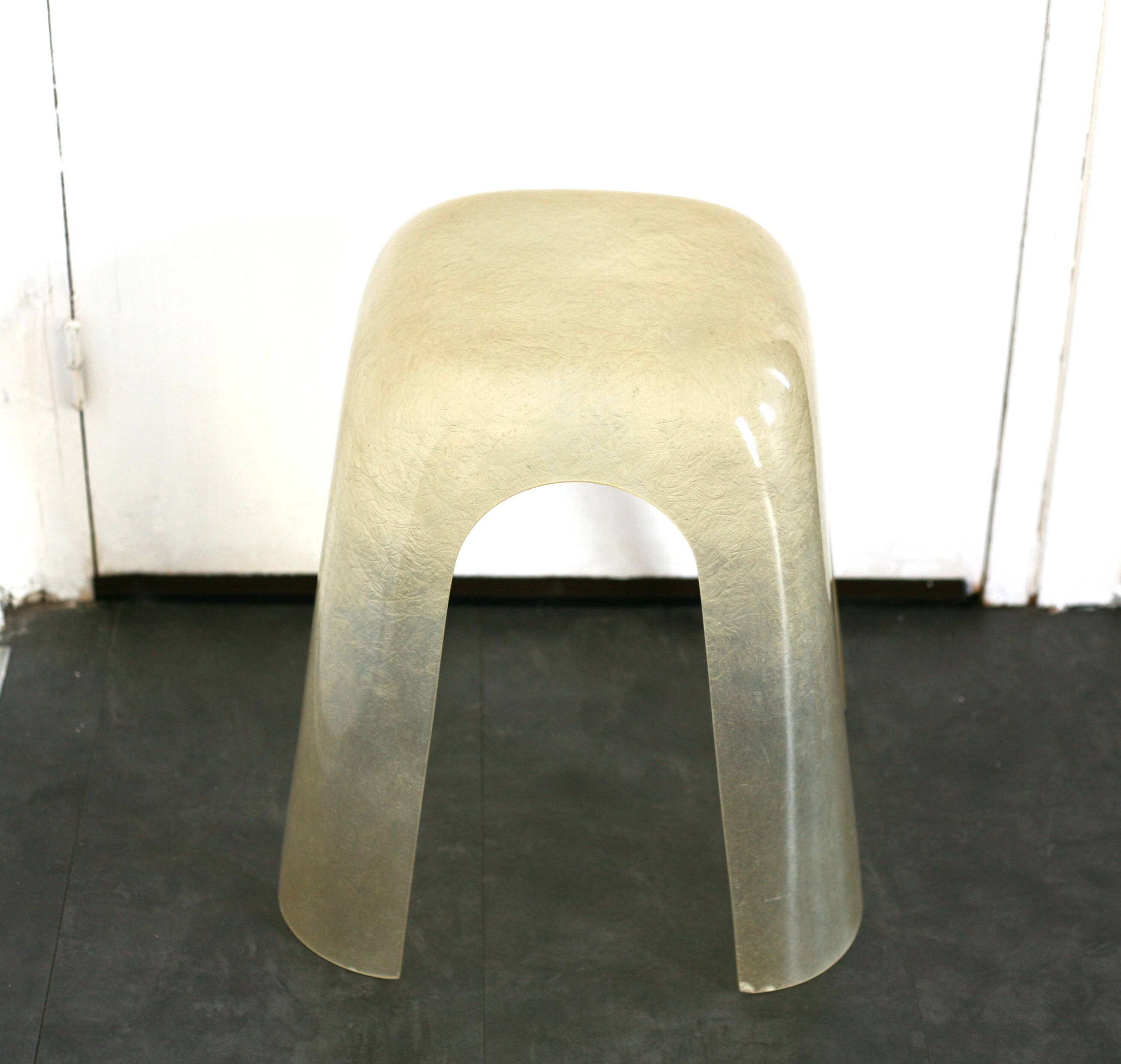 1970s resin stool