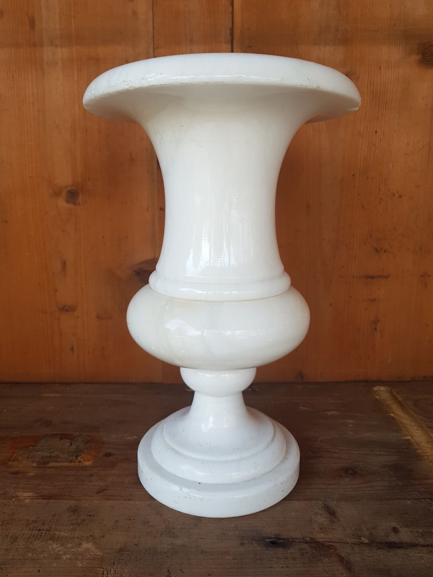 Medici vase in white marble