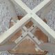 Tabouret bois et formica