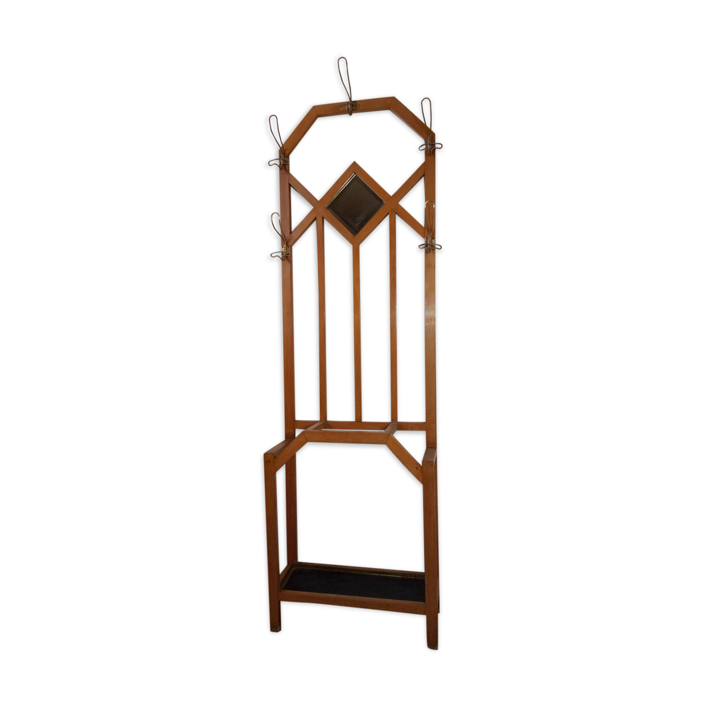 Oak coat rack, 1940