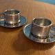 STO Italy coffee cup and saucer duo
