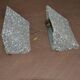 2 wall sconces in perspex, 1950s-60s