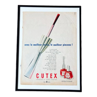 Affiche pub vintage