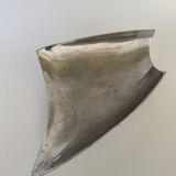 Vintage Modernist Large Aluminium Decoeative Bowl