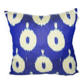 Housse de coussin ikat
