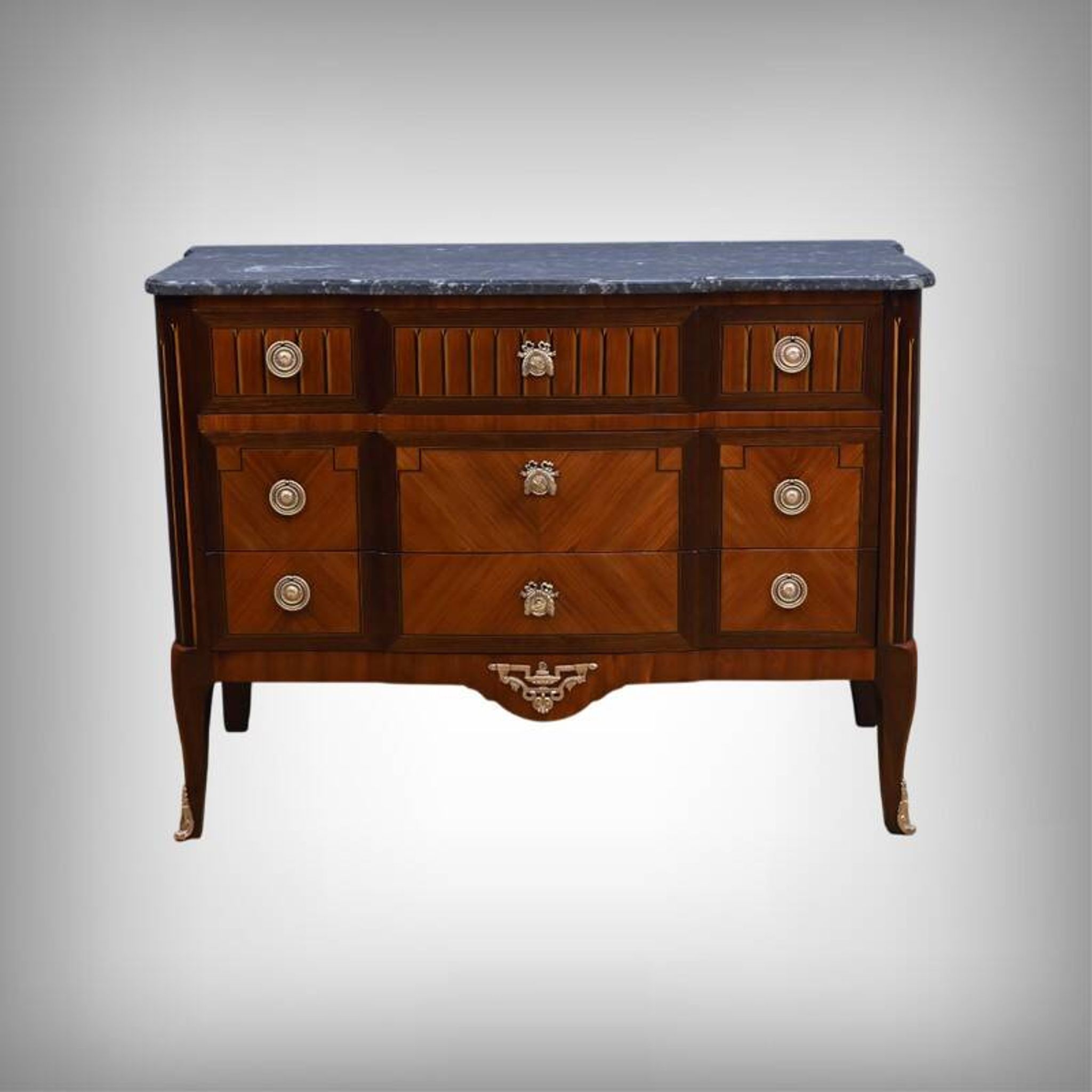 Mahogany and Rosewood Commode, Louis XVI style – 1st part of the 20th century