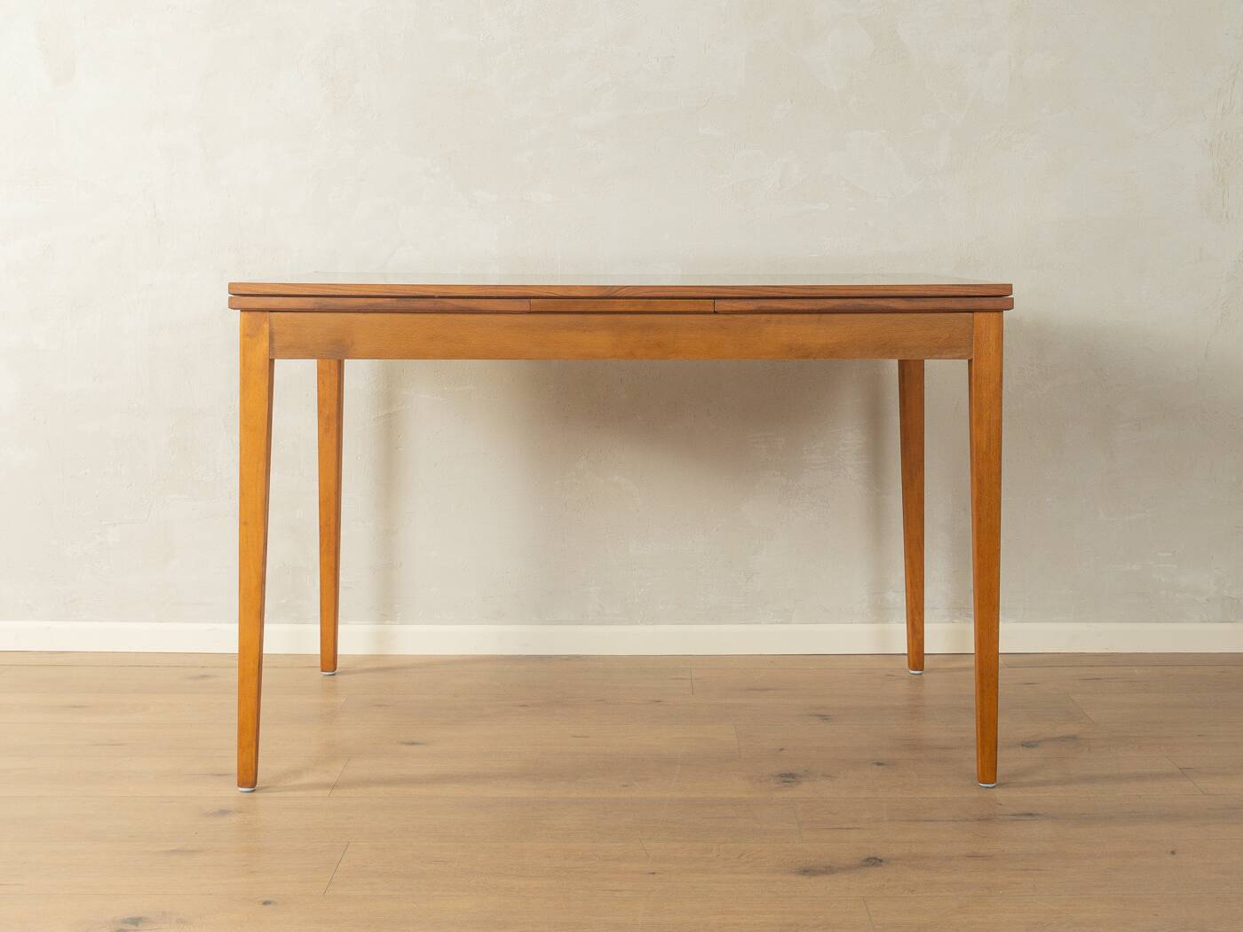 Extendable dining table from the 1960s by Lübke