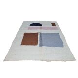 Handmade wool Berber rug 250 x 150 cm