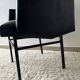 Black armchair, 50s design