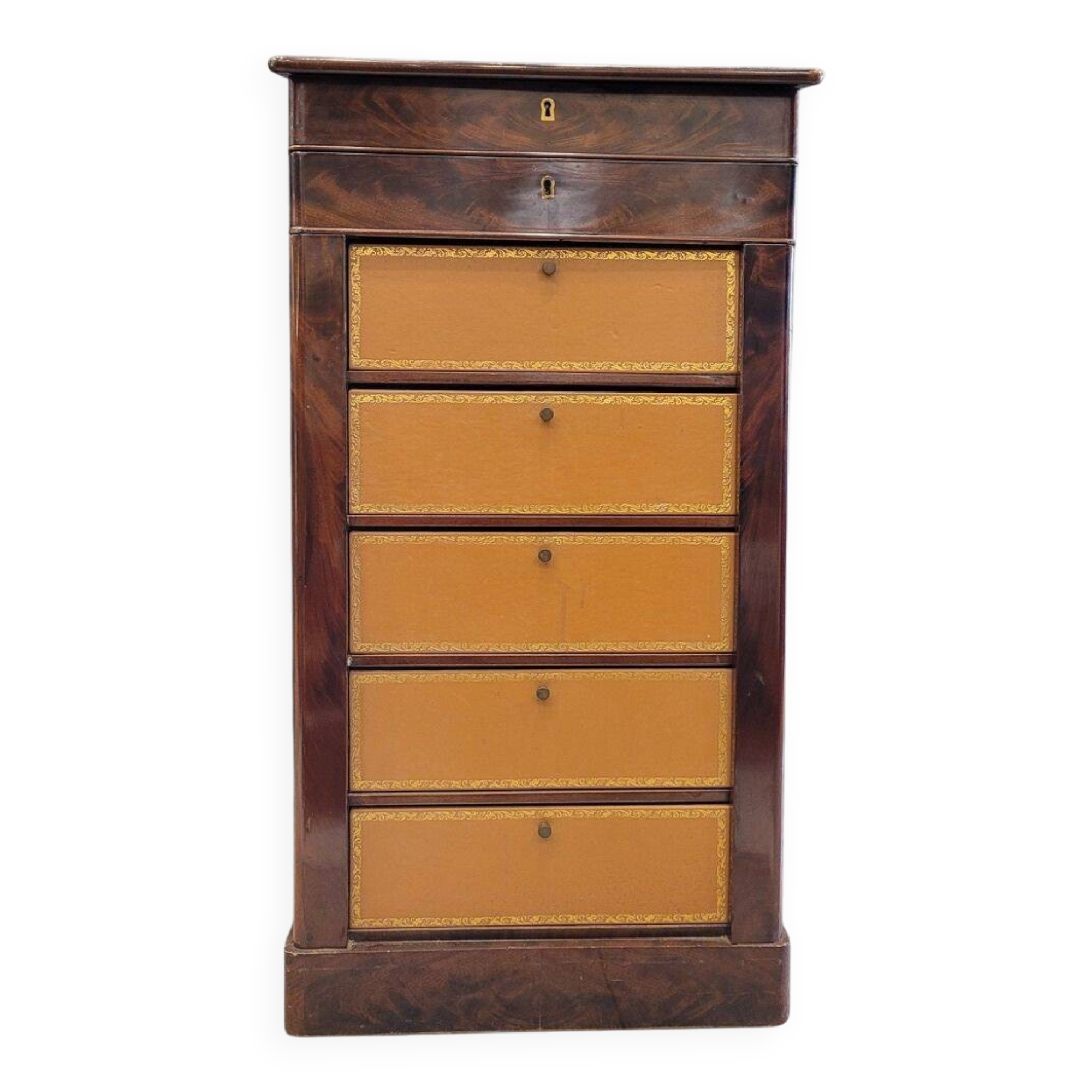 Meuble cartonnier - Bureau, Style transitionnel, 19e siècle - France
