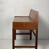 Scandinavian desk with extendable system in teak, 1960.