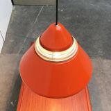Vintage German Hanging Lamp Space Age Model 5535 by Alfred Kalthoff for Staff