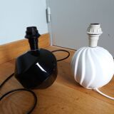 Ceramic foot lamps