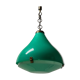 Suspension en acrylique vert vintage Italie, années 60