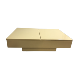 Vintage hidden bar coffee table, 1970s