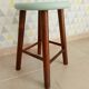 Tabouret  vintage en bois