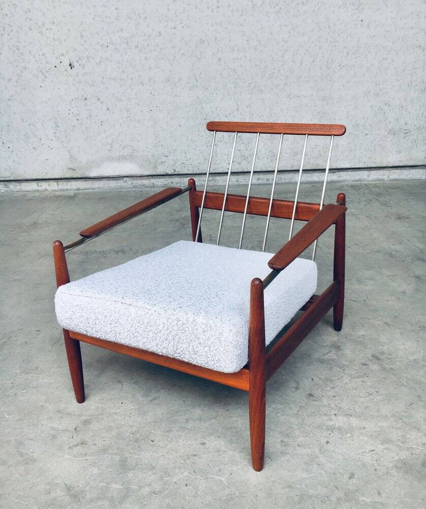 Mid-Century Modern Scandinavian Armchair, Denmark, 1960s