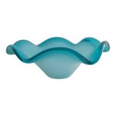 Vintage turquoise glass empty pocket