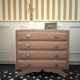 Commode vintage marbre année 60