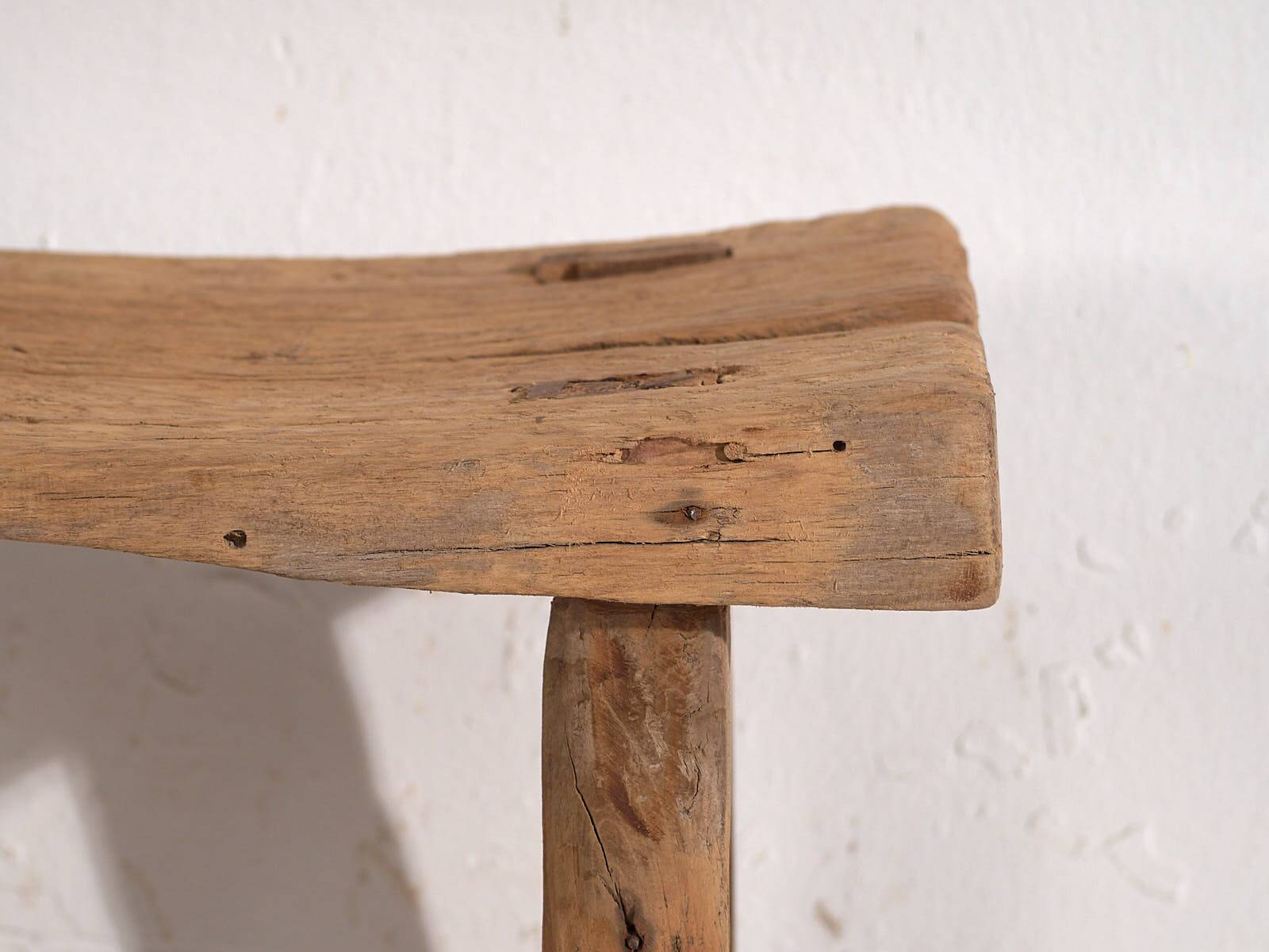 Antique wabi-sabi style stool (c. 1900)