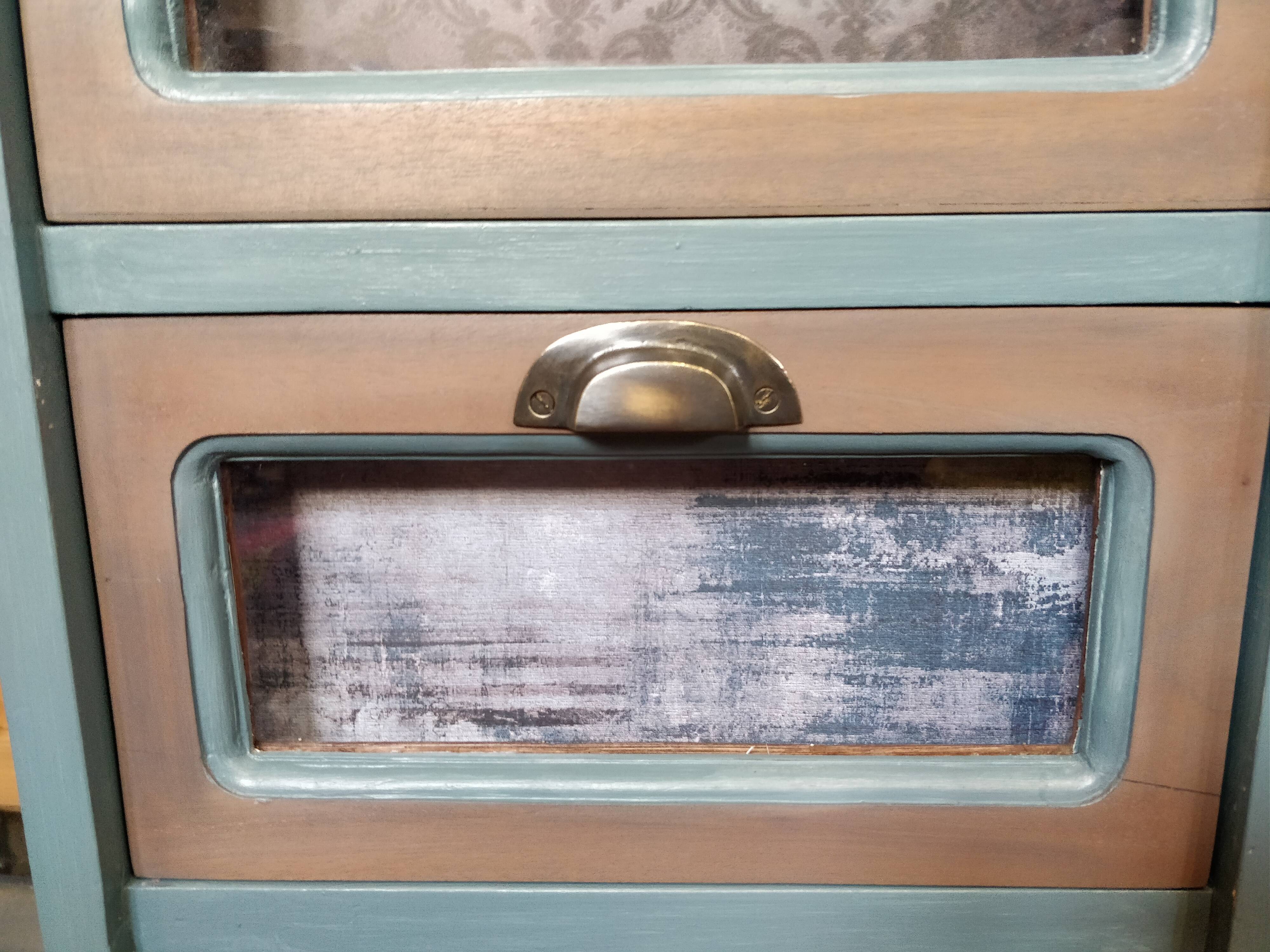 Antique chiffonnier with a new look