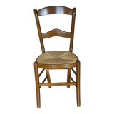 Cherry wood dining chairs
