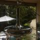 Chrome metal suspension Space edge 70s