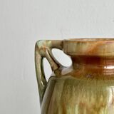Ceramic vase with handles
