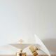 Vintage white opaline wall lamp lot