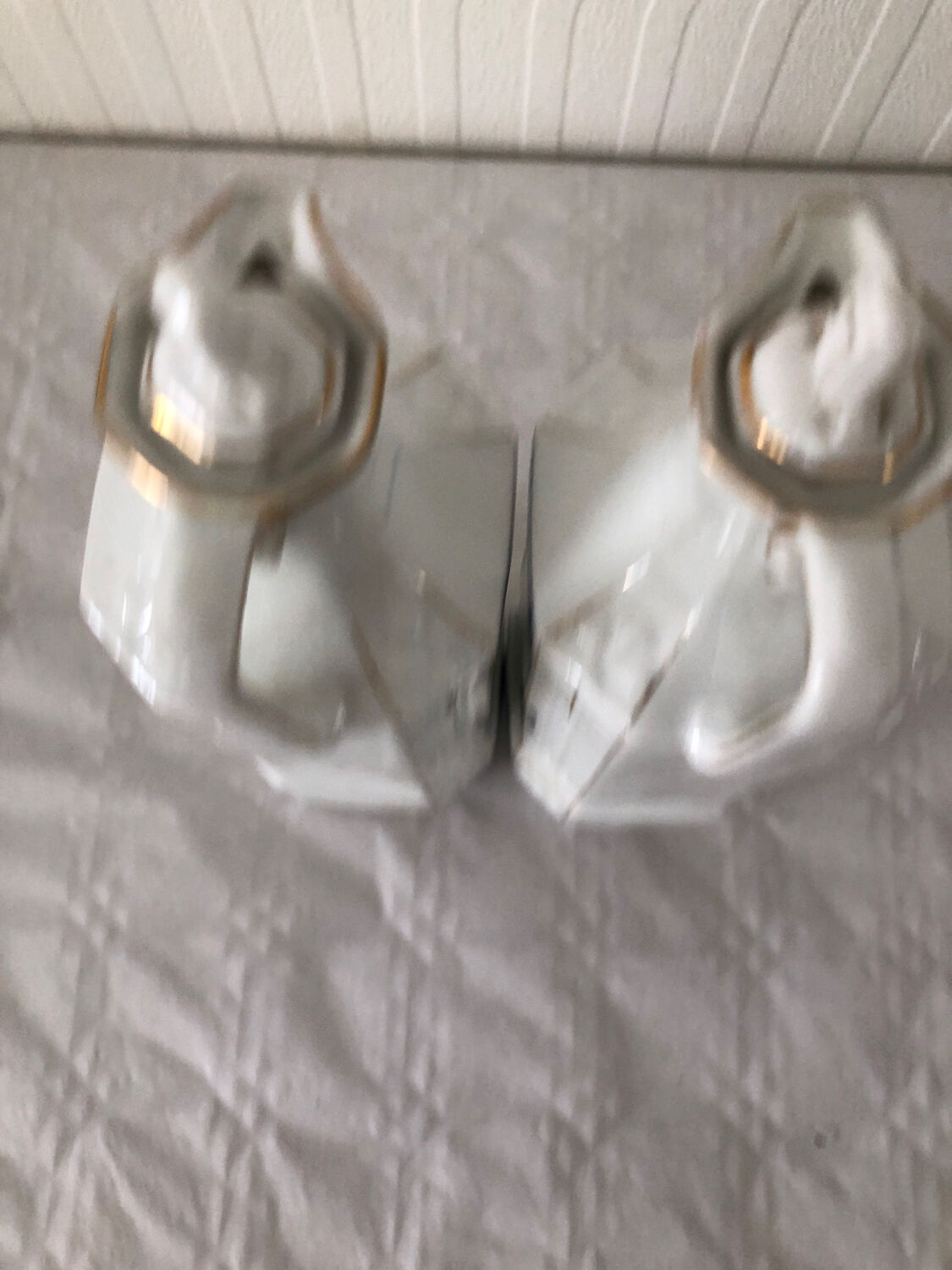 2 old bottles of oil and vinegar made in slovakia