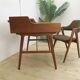 Model 56 desk in teak by Arne Wahl Iversen for Vinde Møbelfabrik, Denmark 1960