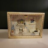 Vintage miniature bathroom