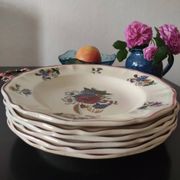 Lot de 6 assiettes Sarreggumine Agreste