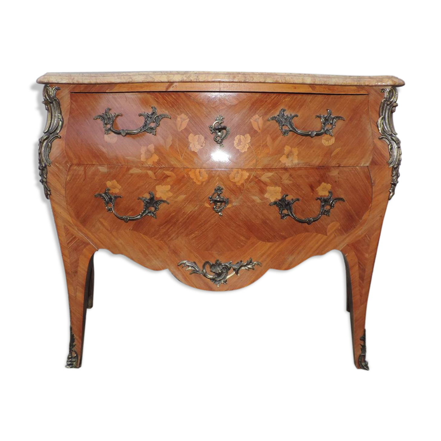 Curved Dresser Louis XV style