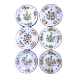 6 vintage plates Martres Tolosane Jodra Noirmoutier