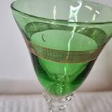 6 Murano wine glasses