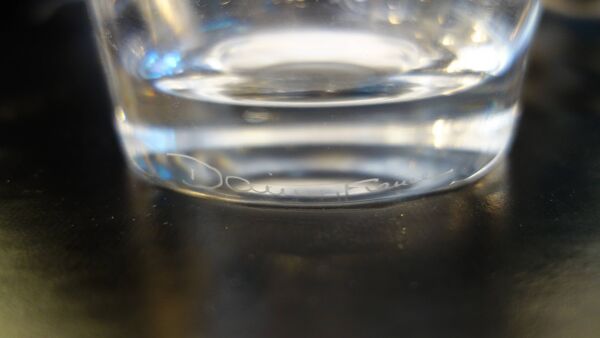 Vase en Cristal Daum France 1950