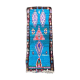 Carpet berbere boucherouite 90×240 cm