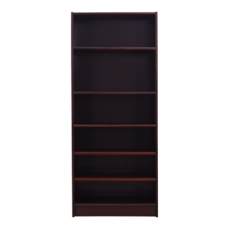 Mahogany bookcase, Danish design, 1970s, production: Denmark