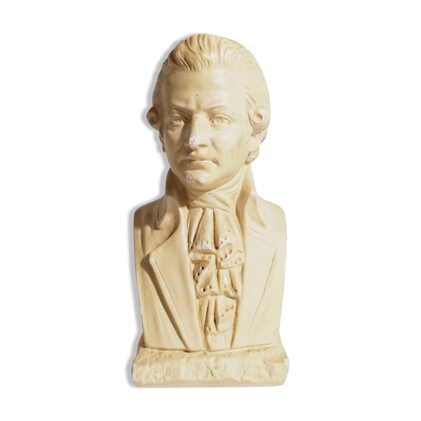 Bust of vintage Mozart