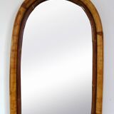 Vintage arch bamboo mirror 62x41cm