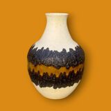 Antique Bay Keramik West Germany 71_25 vase – Fat Lava – 1970s