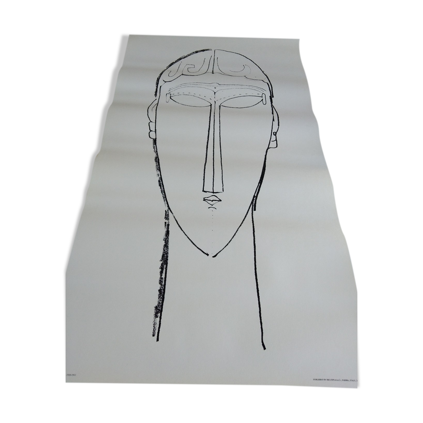 Modigliani poster "The head"