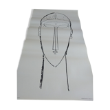 Modigliani poster "The head"