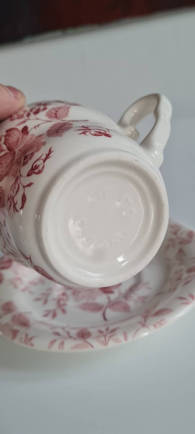 Vintage English earthenware tea service