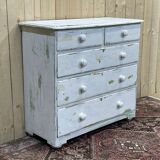 Victorian chest of drawers nineteenth in fir