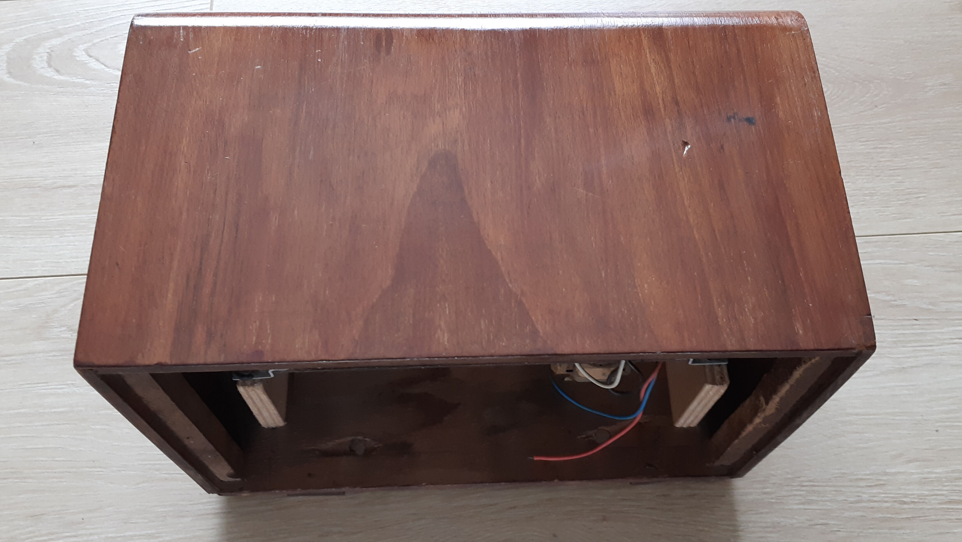 Wooden radio station