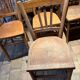 Lot de 8 chaises bistrot 1950