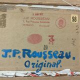 Tableau à l'huile "Marine" signé JP Rousseau