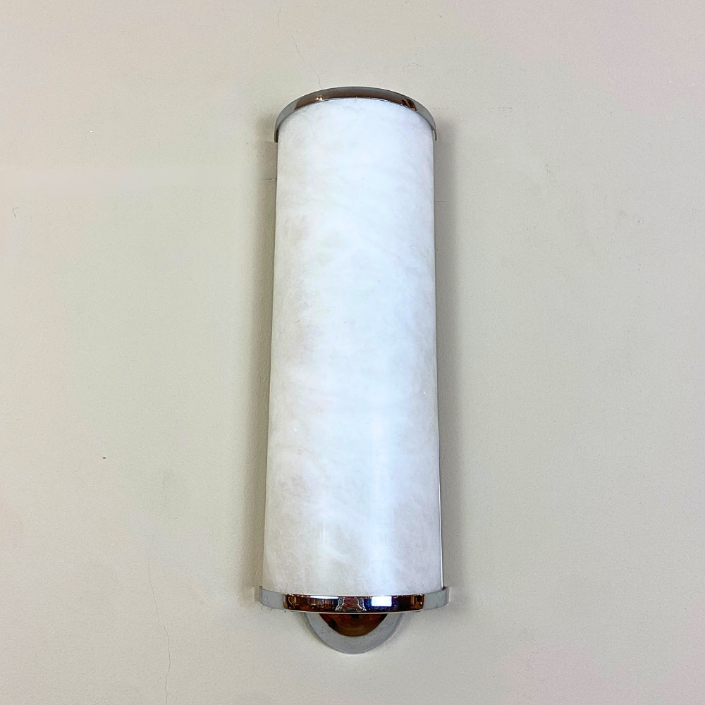 Alabaster Wall Sconce from Eclipsi, Spain, 1990s